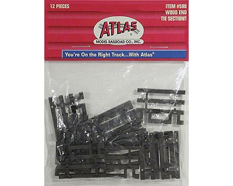 Atlas Railroad HO Code 83 Flex-Track End Ties (6) [ATL598] - HobbyTown