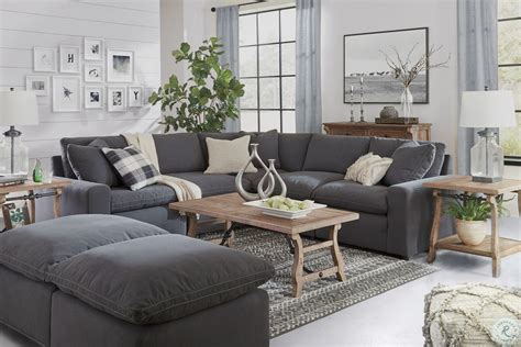 Comfyclouds Charcoal LAF Sectional from Coleman Furniture | Coleman ...