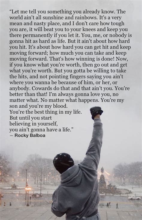 Rocky Balboa Motivational Quotes