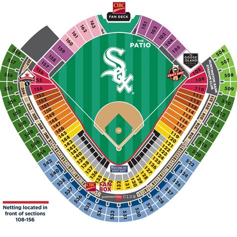 White Sox Interactive Seating Chart | Awesome Home