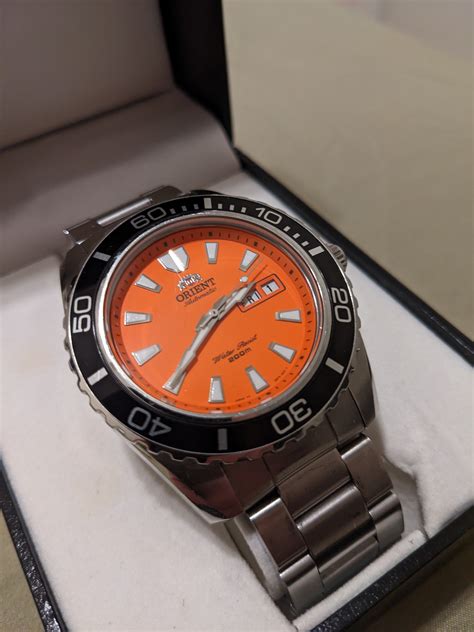 Orient Mako XL -- Orange Dial | WatchUSeek Watch Forums