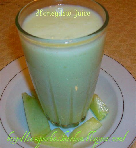 Spicy Treats: Honeydew Juice