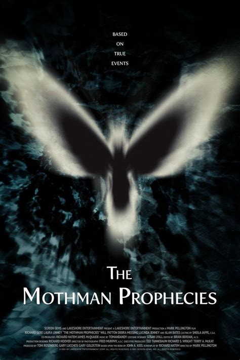 Pin by R B on 0 BooksFilmsSeries | The mothman prophecies, Mothman ...