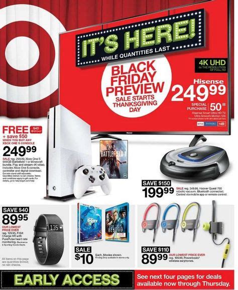 Target Black Friday Ad Scan 2016 {with Printable Shopping List Feature ...