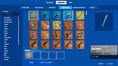 Fortnite adds Save the World weapon in creative