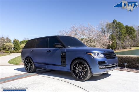 Matte Blue Range Rover — Dreamworks Motorsports