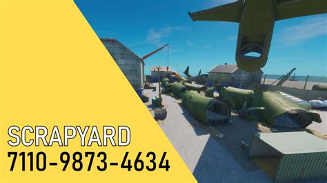 SCRAPYARD (MODERN WARFARE 2 MAP) - Fortnite Creative Map Code - Dropnite