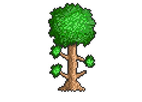 Pixilart - Terraria tree by ZGamer22962830