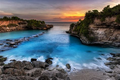 Blue Lagoon Bali - Hidden Beach In East Bali -Natural Warm Water ...