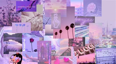 Aesthetic Laptop Backgrounds Purple Lilac Aesthetic Laptop Wallpapers ...