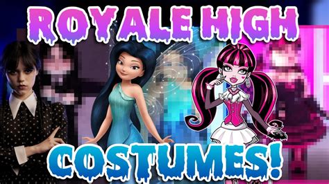 5 AWESOME HALLOWEEN COSTUMES IN ROYALE HIGH! | Royale High School ...