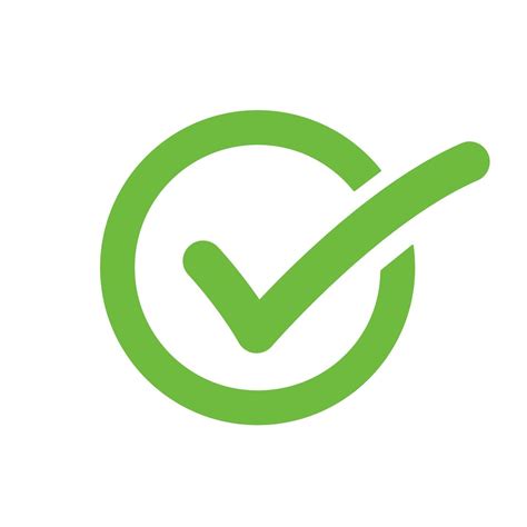 Green check mark icon in a circle 2743514 Vector Art at Vecteezy