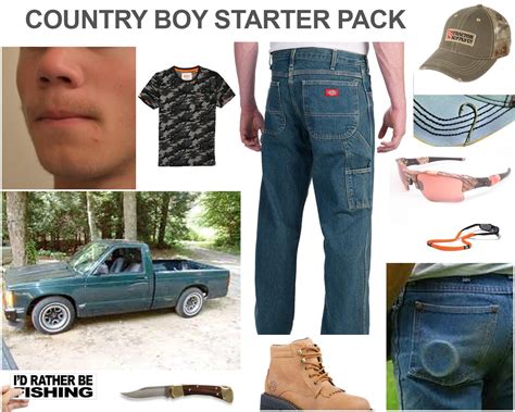 The Real Country Boy Starter Pack : r/starterpacks