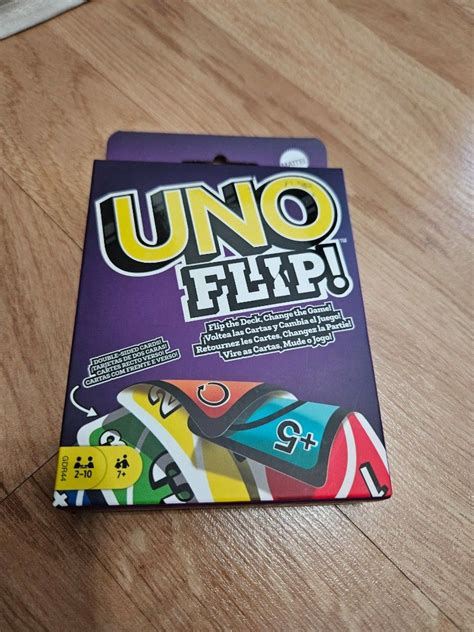 Uno Flip Card Game, Hobbies & Toys, Toys & Games on Carousell