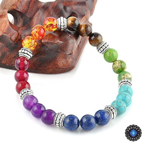 7 Chakra Healing Crystals Bracelet - Project Yourself