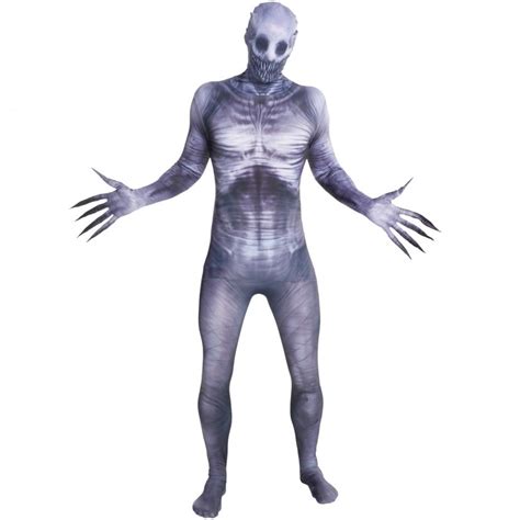 Morphsuits Men The Rake Internet Morphsuit Morphsuit, White Grey ...