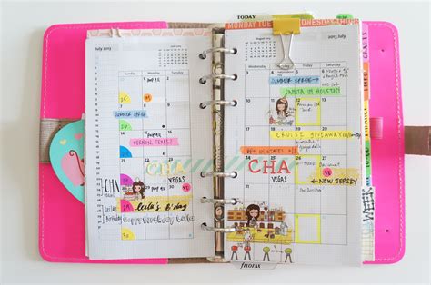 Filofax Calendar Inserts - Alysia Ronnica