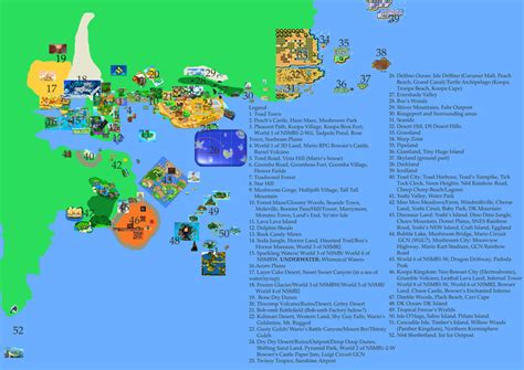 Mushroom Kingdom Map v1 by Marhiin on DeviantArt