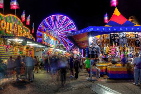 Minnesota State Fair at Night | List of cities, State fair, Minnesota life