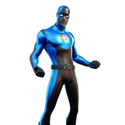 Fortnite The Mighty Volt Skin - PNG, Styles, Pictures