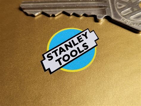 Stanley Tools Logo Sticker - 27mm