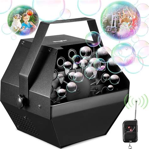 Stage Special Effect Equipment Remote Control Bubbles 60W Bubble Cannon ...