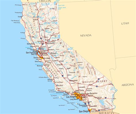 California City Map Printable