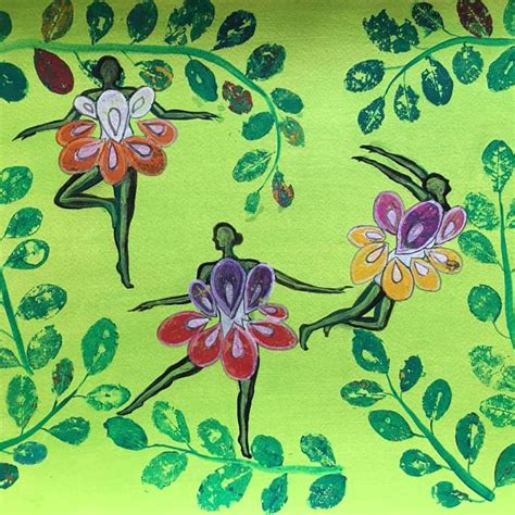 Flower dance created by