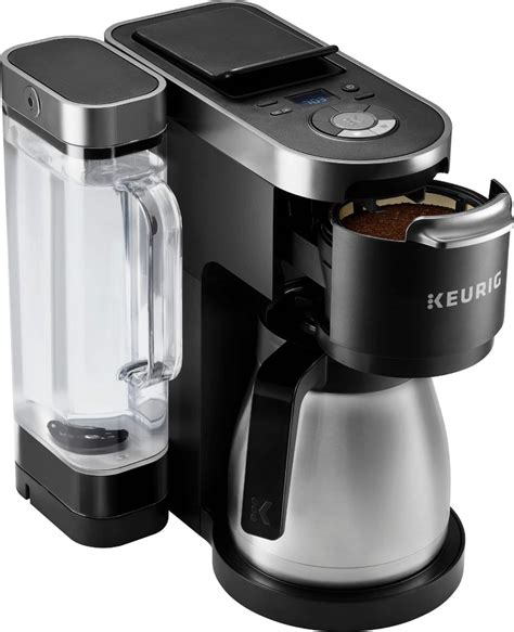 Keurig Coffee Maker Duo Single Serve 12 Cup Carafe Drip Brew Black Pot ...