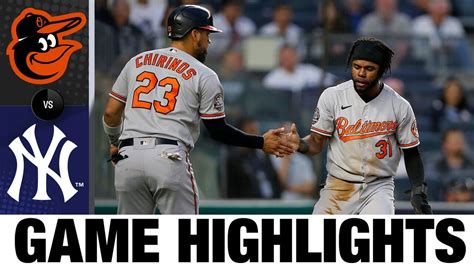 Orioles vs. Yankees Game Highlights (5/23/22) | MLB Highlights - YouTube