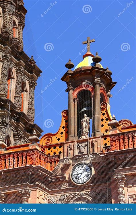 San Luis Potosi Cathedral, Mexico III Stock Photo - Image of catholic ...