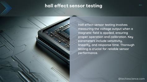 Hall Effect Sensor Testing: A Comprehensive Guide