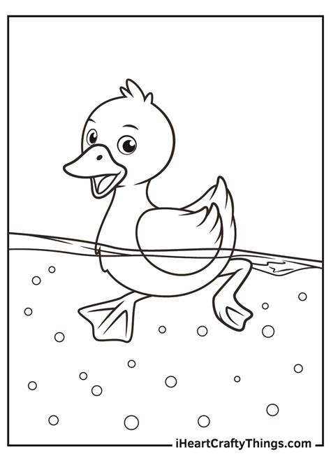 Duck Coloring Pages (Updated 2021)