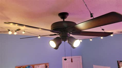 gulf coast fan co meridian (with accessory 3-way spot kit, dimmed bulbs ...