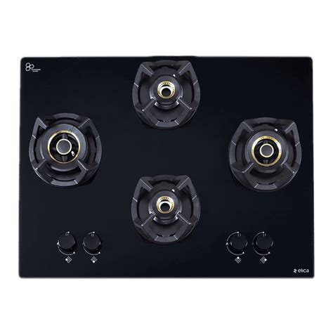 Buy Elica CLASSIC AB 4B 70 DX Glass Top 4 Burner Automatic Electric Hob ...