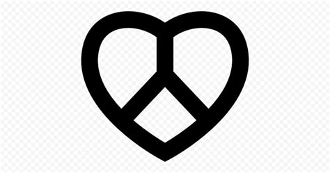 Heart Peace Symbol | Pxpng