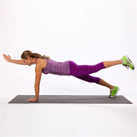 Plank With Alternating Shoulder and Knee Tap | 20-Minute Fat-Burning ...