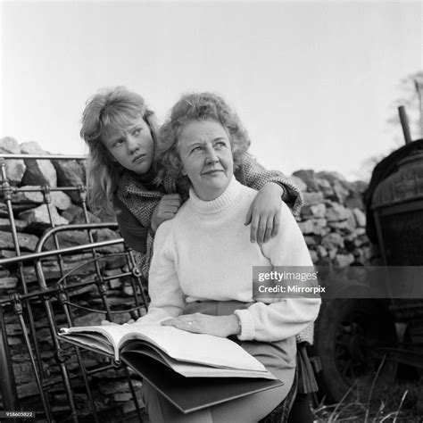 Mary Hayley Bell and her daughter Hayley Mills pictured out in the ...