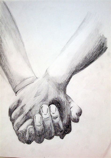 Hand Holding A Pencil Drawing at GetDrawings | Free download