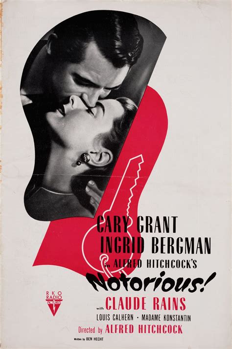 Notorious Original 1946 U.S. Movie Pressbook - Posteritati Movie Poster ...