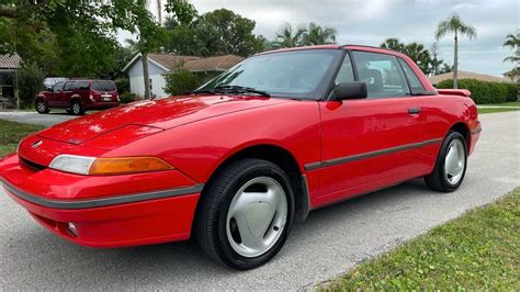 At $7,400, Is This 93 Mercury Capri XR2 a First Class Also-Ran?