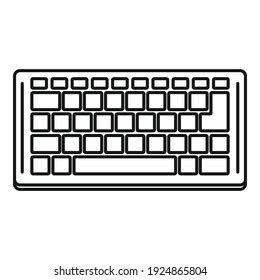 Keyboard Outline Photos, Images and Pictures