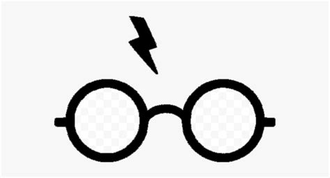 Harry Potter Glasses Drawn Free Clipart Transparent - Harry Potter ...