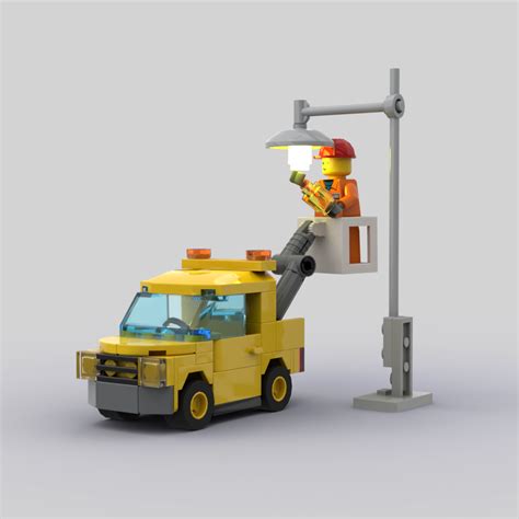 LEGO MOC Little Bucket Truck by joey_bricks_things | Rebrickable ...