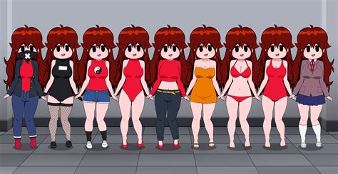 Girlfriend in Mod Outfits for MayandKirby by NeoduelGX on DeviantArt