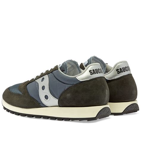 Saucony Jazz Original Vintage Blue, Navy & Silver | END. (US)