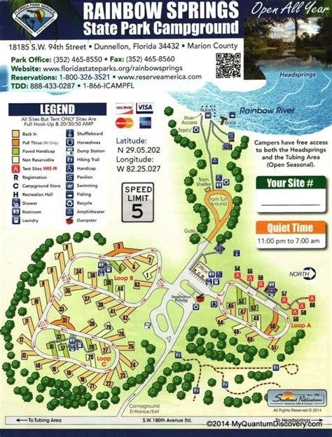 Florida State Campgrounds Map - Printable Maps