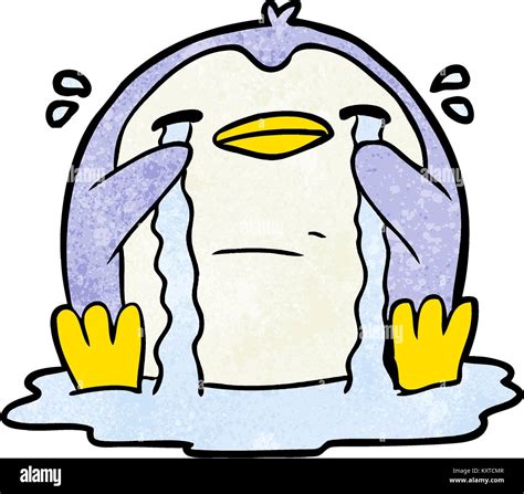 cartoon crying penguin Stock Vector Image & Art - Alamy