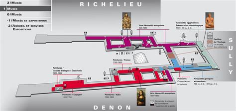 Musee Du Louvre Map