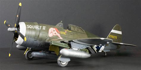 Kinetic 1/24 P-47D Razorback Thunderbolt Build Another Look | Flipboard